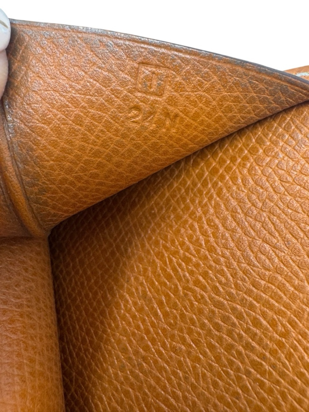 ✨🛍️ Hermes Brown Epsom Leather Bearn Wallet - Picture 6 of 7